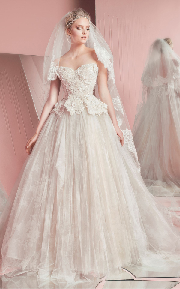 Modello Paige Zuhair Murad Sposa 2016