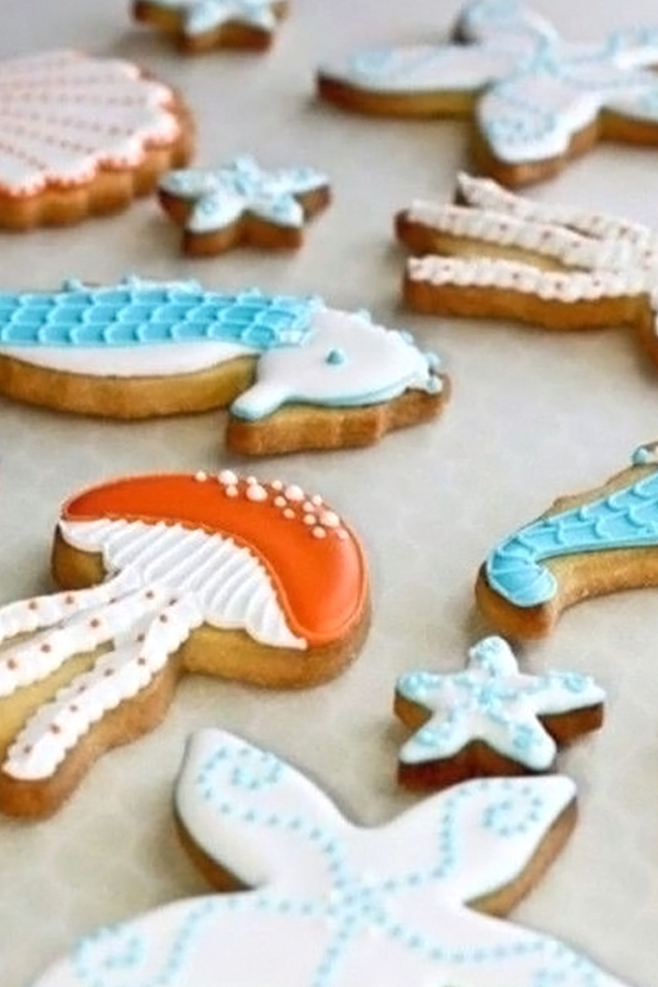 biscotti tema mare