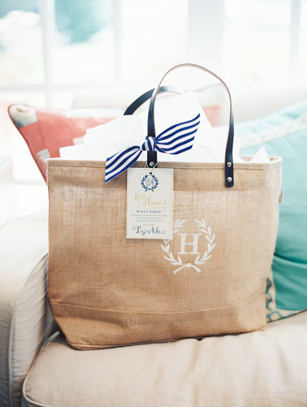 borsa regalo stile nautico