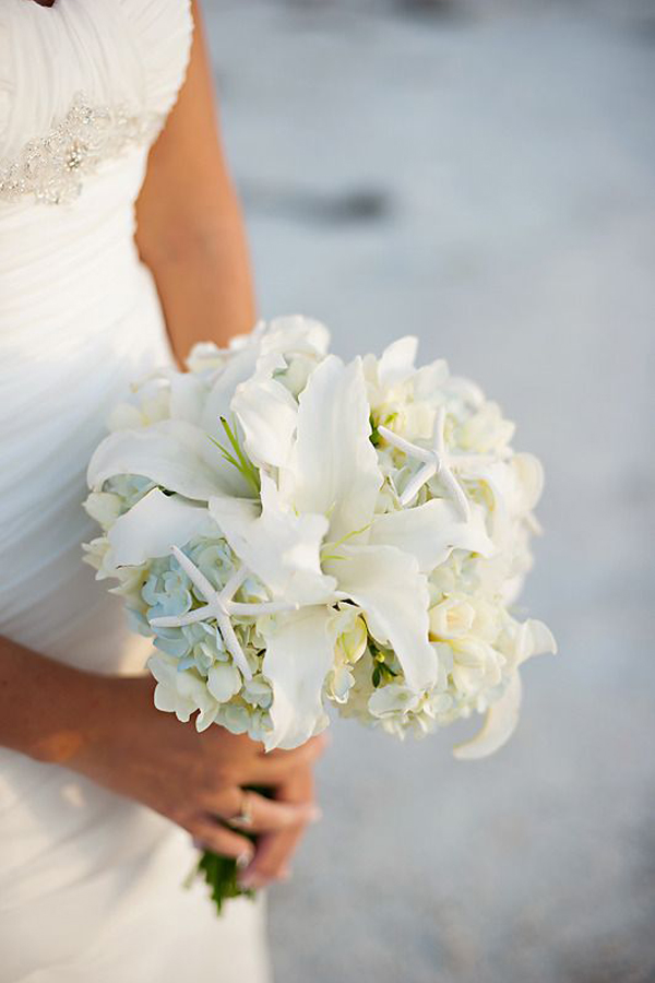 bouquet matrimonio sul mare