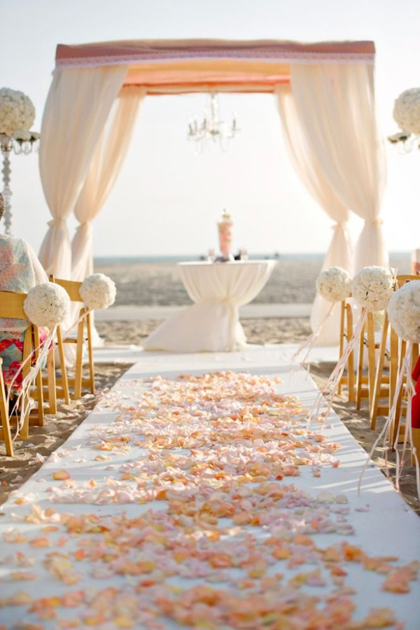cerimonia di matrimonio in spiaggia