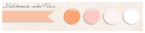 matrimonio color pesca palette colori