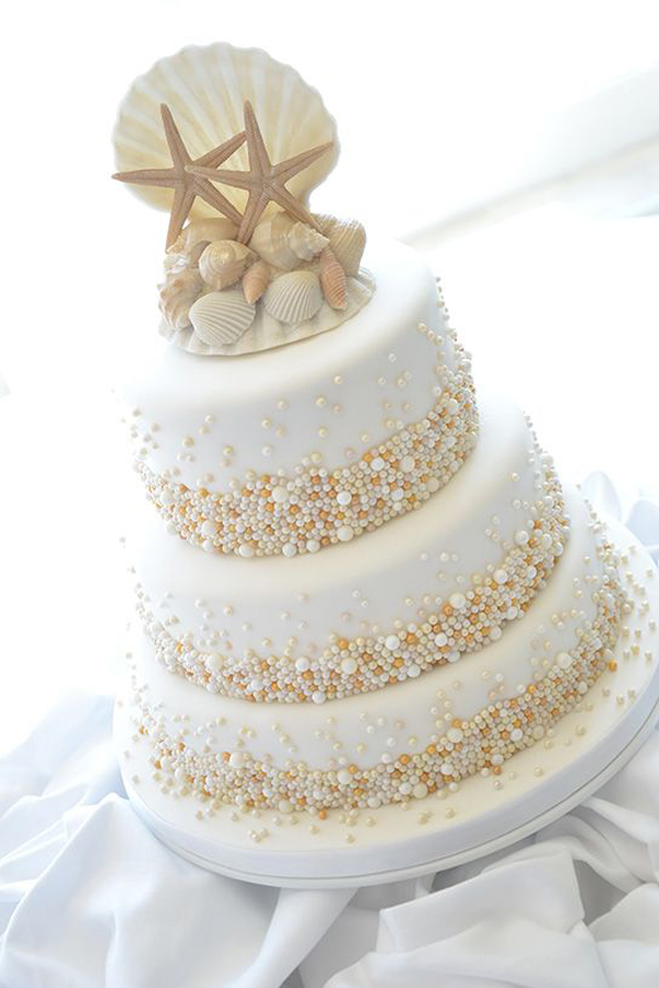 wedding cake matrimonio spiaggia