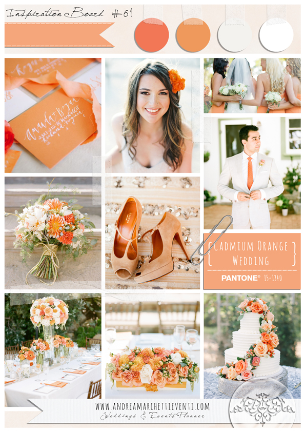 PANTONE Color Report Fall 2015 Cadmium Orange Wedding