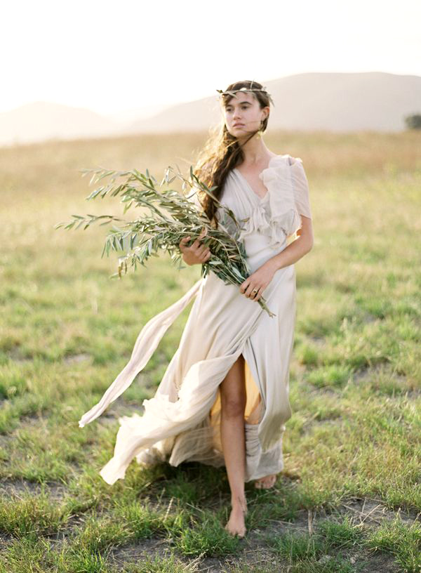 sposa matrimonio stile mediterrano