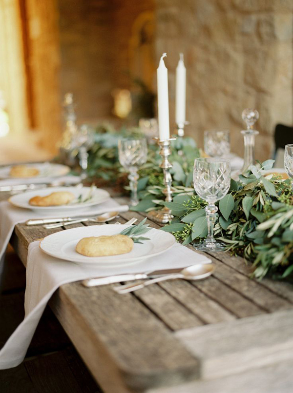 tavola rustica matrimonio mediterraneo