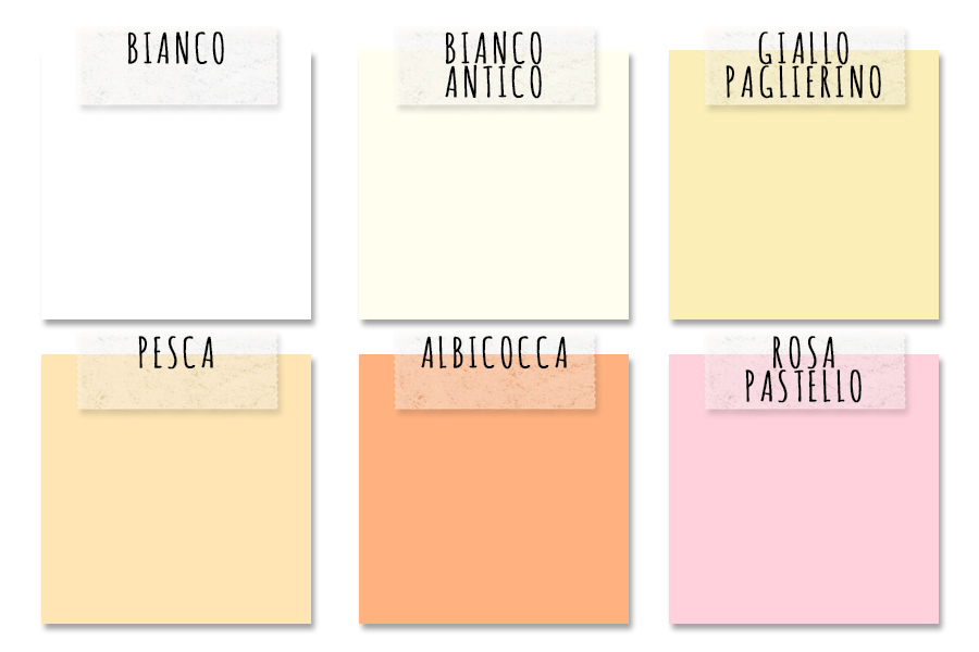 colori matrimonio shabby chic